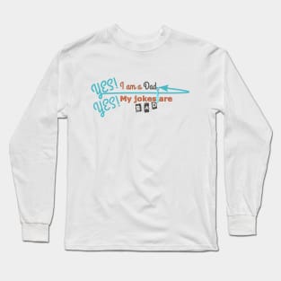 Misconception of Being a Dad #3 Long Sleeve T-Shirt